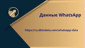 Данные WhatsApp