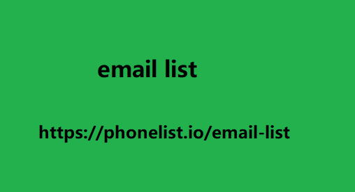 email list