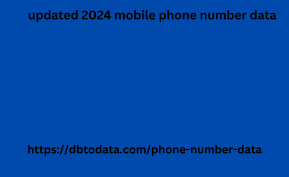 updated 2024 mobile phone number data