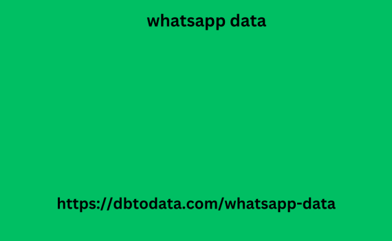 whatsapp data