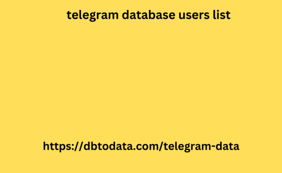 telegram database users list