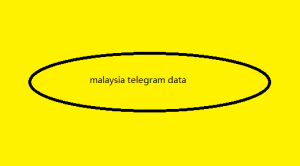 malaysia telegram data